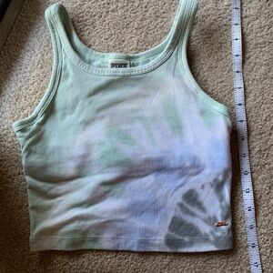 Y2K Tie Dyed Crop Top W/ Bra